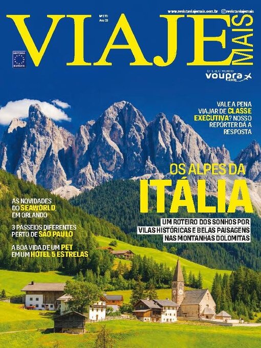 Title details for Revista Viaje Mais by Editora Europa LTDA - Available